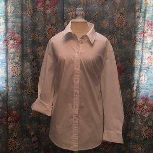 Lane Bryant size 20 white dress shirt